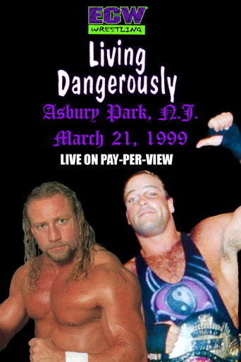 Poster for ECW Living Dangerously 1999