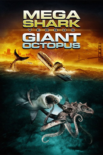 Poster for Mega Shark vs. Giant Octopus