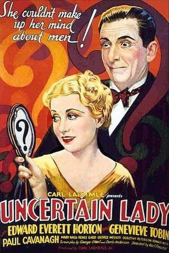 Poster for Uncertain Lady