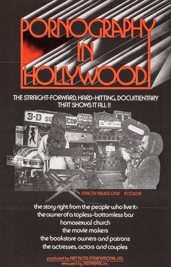 Poster for Pornography in Hollywood
