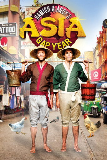 The poster for Hamish & Andy's Asia Gap Year
