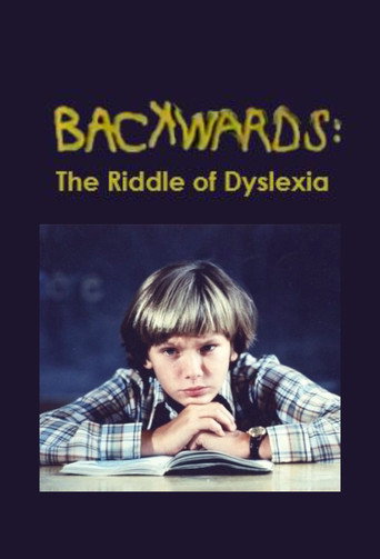 Poster for Backwards: The Riddle of Dyslexia