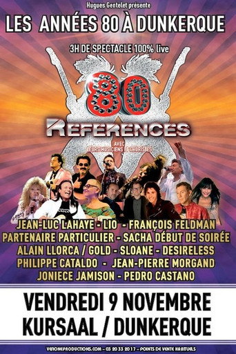 Poster for Les années 80, le grand concert