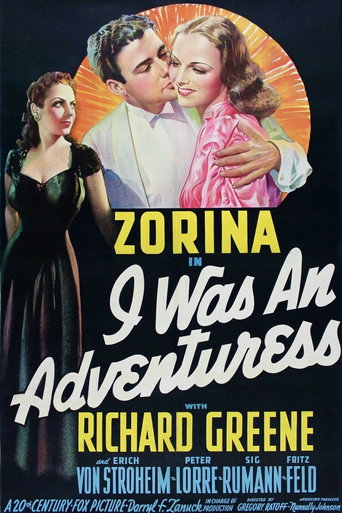 Poster for I Was an Adventuress
