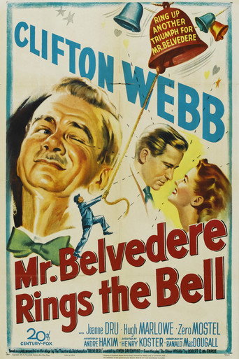Poster for Mr. Belvedere Rings the Bell