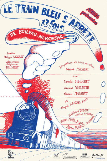 Poster for Le Train Bleu s'arrête 13 fois