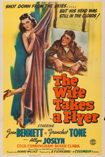 Poster for The Wife Takes a Flyer