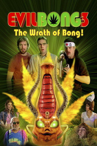 Poster for Evil Bong 3: The Wrath of Bong