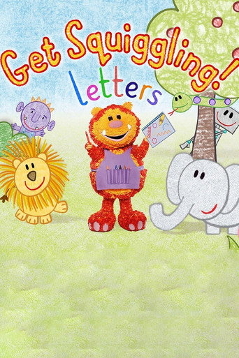 The poster for Get Squiggling! Letters
