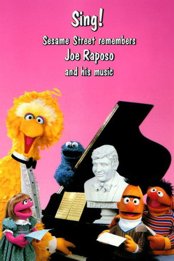 Poster for Sing! Sesame Street Remembers Joe Raposo and His Music