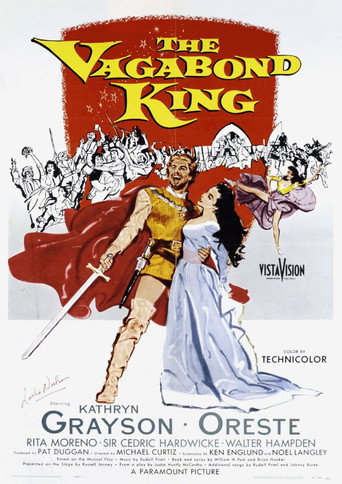 Poster for The Vagabond King