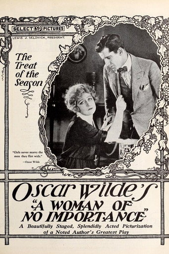 Poster for A Woman of No Importance