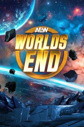 Poster for AEW Worlds End 2024