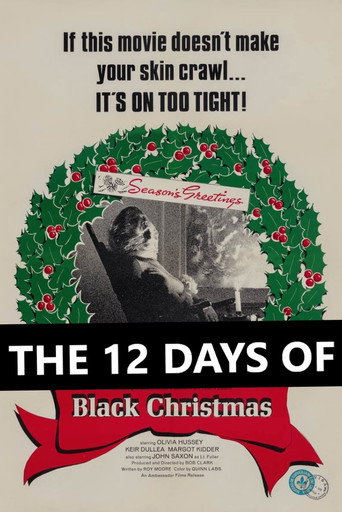 Poster for The 12 Days of Black Christmas