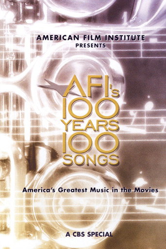 Poster for AFI's 100 Years... 100 Songs: America's Greatest Music in the Movies