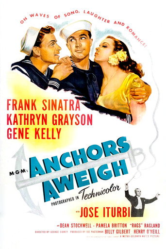 Poster for Anchors Aweigh
