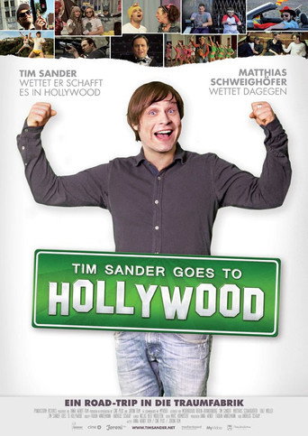 Poster for Tim Sander goes to Hollywood