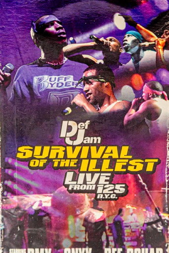 Poster for Def Jam: Survival of the Illest: Live from 125