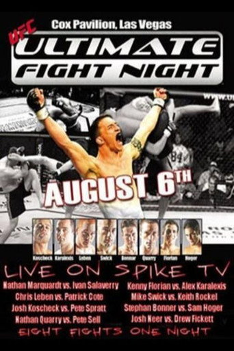 Poster for UFC Fight Night 1: Marquardt vs. Salaverry