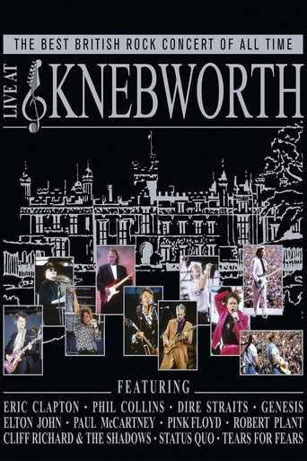 Poster for The Best British Rock Concert of All Time: Live at Knebworth