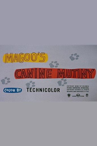 Poster for Magoo's Canine Mutiny