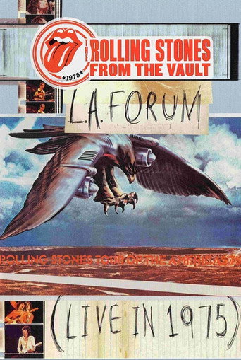 Poster for The Rolling Stones From The Vault: L.A. Forum Live In 1975