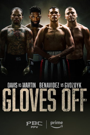 The poster for Davis vs. Martin & Benavidez vs. Gvozdyk