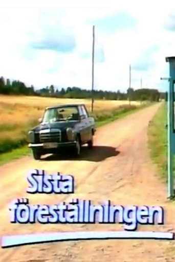 Poster for Sista föreställningen