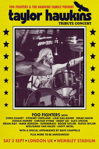 Poster for Taylor Hawkins Tribute Concert