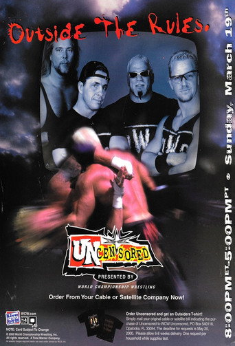 Poster for WCW Uncensored 2000