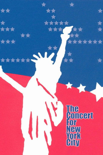 Poster for The Concert for New York City
