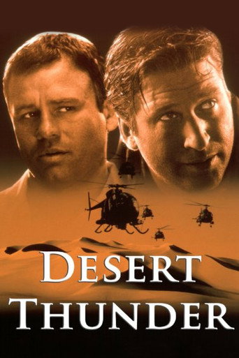 Poster for Desert Thunder