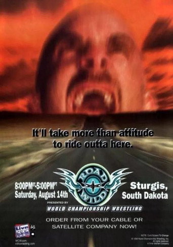 Poster for WCW Road Wild 1999