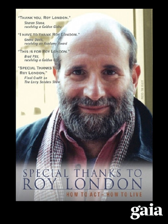Poster for Special Thanks To Roy London