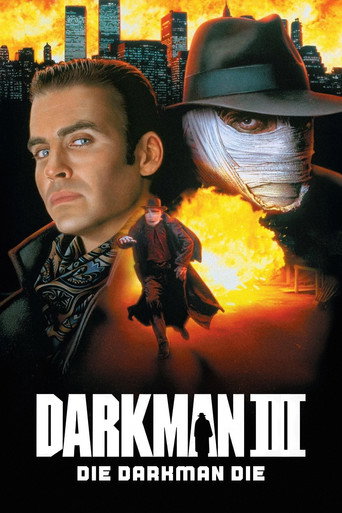 Poster for Darkman III: Die Darkman Die