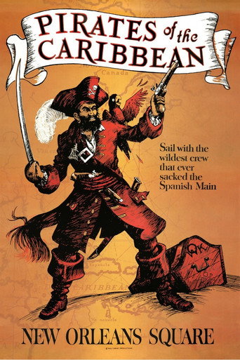 Poster for Pirates of the Caribbean | Disneyland Resort