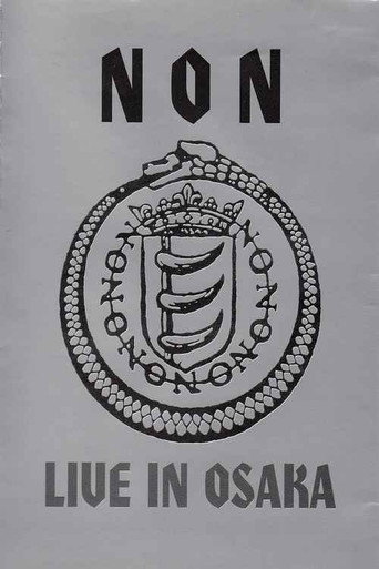 Poster for NON: Live in Osaka