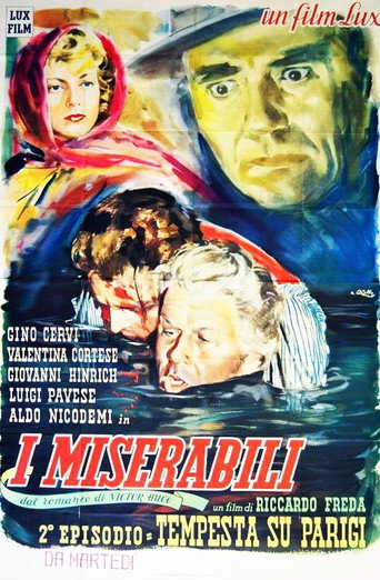 Poster for Les Misérables - Storm Over Paris