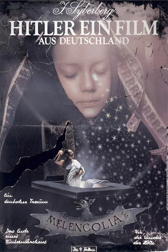 Poster for Hitler: A Film from Germany
