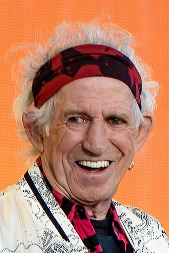 Portrait of Keith Richards