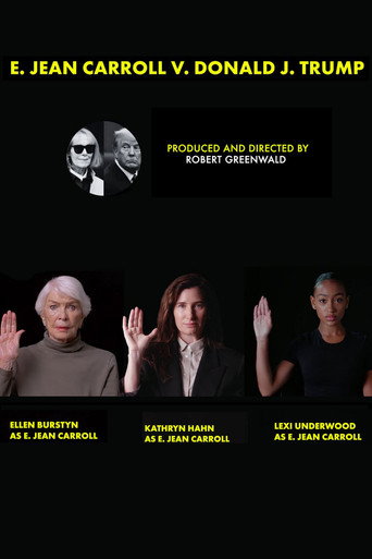 Poster for E. Jean Carroll v. Donald J. Trump