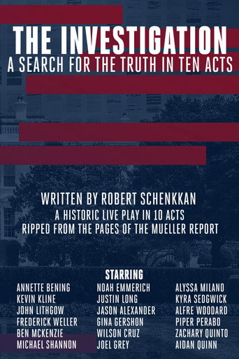 Poster for The Investigation: A Search for the Truth in Ten Acts