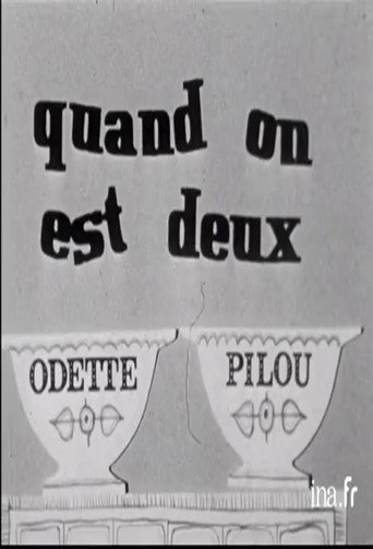 Poster for Quand on est deux