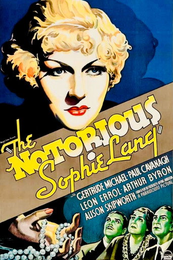 Poster for The Notorious Sophie Lang