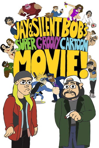 Poster for Jay and Silent Bob's Super Groovy Cartoon Movie