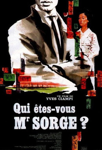 Poster for Who Are You, Mr. Sorge?