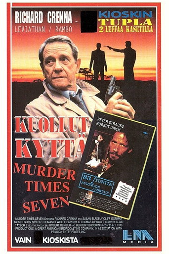 Poster for Murder Times Seven