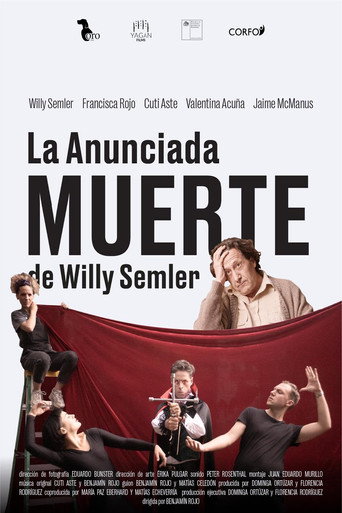 Poster for La anunciada muerte de Willy Semler