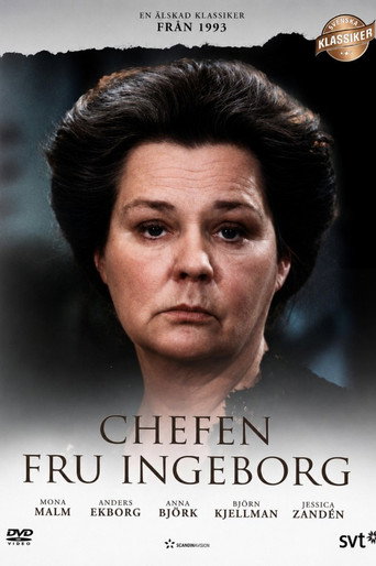 Poster for Chefen fru Ingeborg