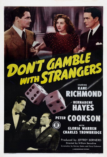 Poster for Don't Gamble with Strangers